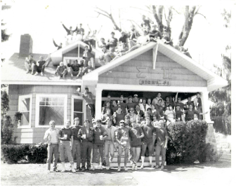 Brotherhood alumni old photograph